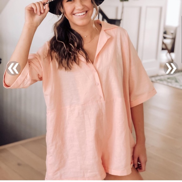 SINCLAIR ROMPER PINK - Picture 8 of 8